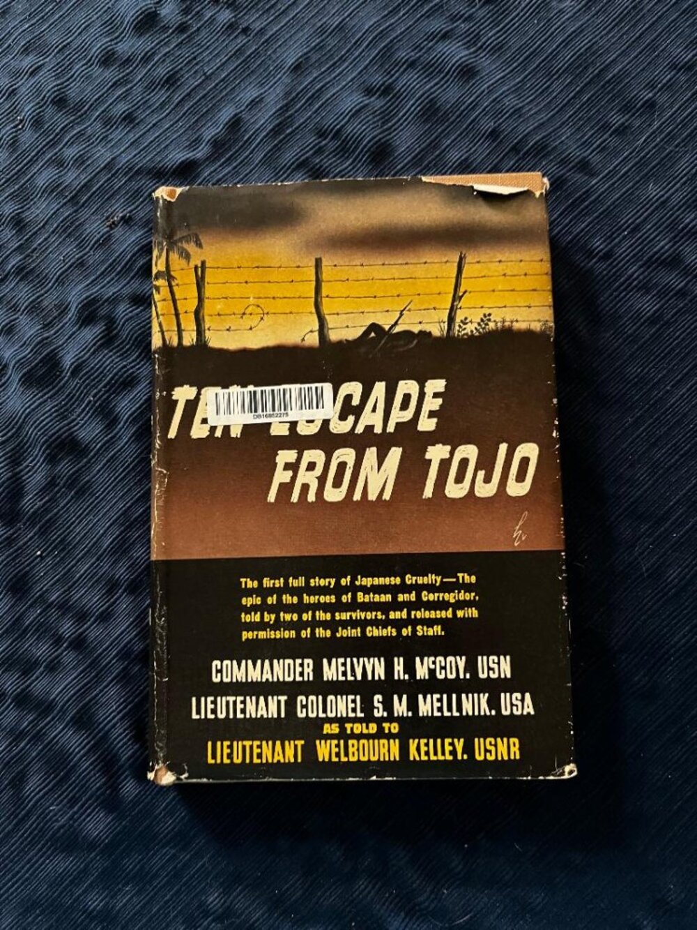 Ten Escape From Tojo by McCoy and Mellnick - 1944